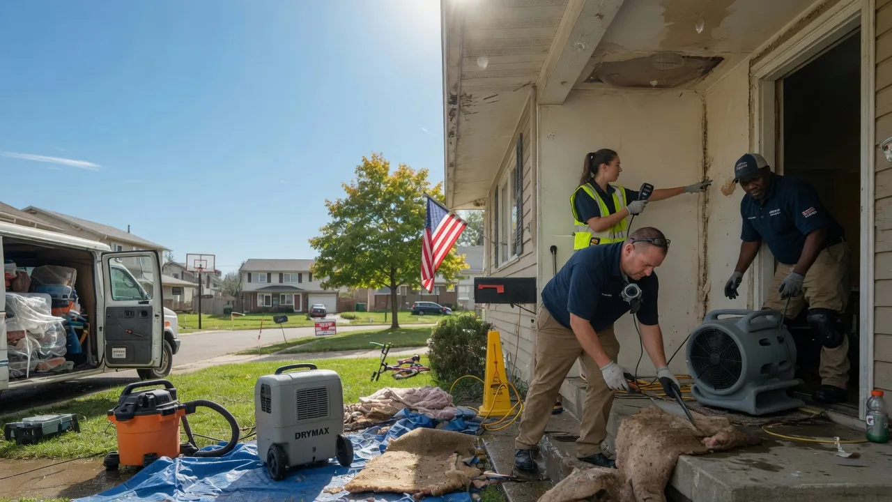 Water Damage Restoration in Wausau, WI near me